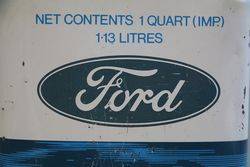 Ford Quart Front Suspension and Shock Absorber Fluid Tin 