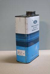 Ford Quart Front Suspension and Shock Absorber Fluid Tin 