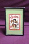 Framed French Advertising Card