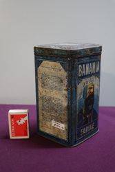 French Banania Farine Tin 