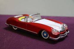 Friction Drive Sports Car Tin Toy