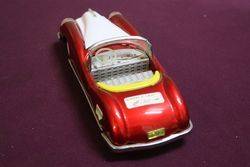 Friction Drive Sports Car Tin Toy