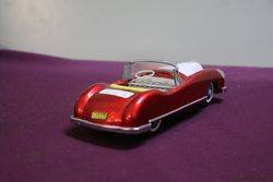 Friction Drive Sports Car Tin Toy