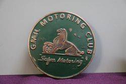 GMH Motoring Club Badge By Stokes Melbourne 