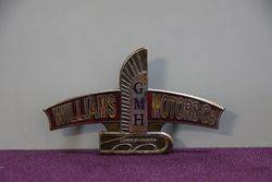 GMH Williams Motors Badge By Bishop Brisbane 