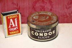 Gallahers Condor Sliced Tobacco Can London and Belfast