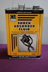 General One Gallon Motor Shock Absorber Fluid Tin