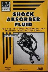 General One Gallon Motor Shock Absorber Fluid Tin