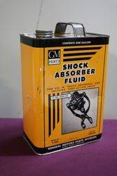 General One Gallon Motor Shock Absorber Fluid Tin