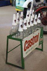 Genuine Castrol 12 Bottle Oil Rack