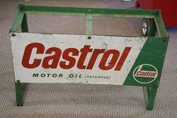 Genuine Castrol 12 Bottle Oil Rack