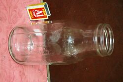 Genuine Castrol Embossed Transitional Quart Oil Bottle