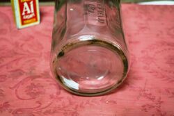 Genuine Castrol Embossed Transitional Quart Oil Bottle