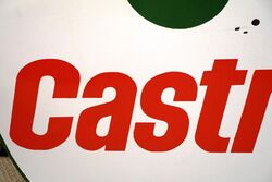 Genuine Castrol L Distributor Circular Enamel Sign  