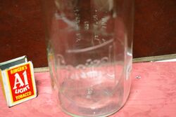 Genuine Castrol Z Embossed Quart Bottle