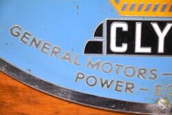 Genuine Clyde Factory Plaque for Engine No NJ3  The Ghan  