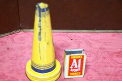 Genuine Golden Fleece Motor Oil Tin Top SAE 20