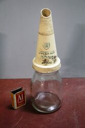 Genuine Imperial 1 Pint Bottle with BP Pourer Top.