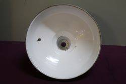 Genuine Industrial Grey Enamel Lamp Shade