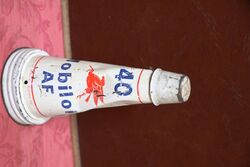 Genuine Mobiloil AF 40Tin Top with Dust Cap.