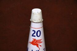 Genuine Mobiloil Arctic 20 Tin Top with Dust Cap