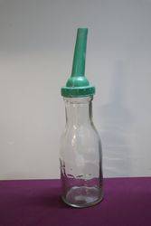 Genuine Shell Embossed Bottle With Original Shell Top