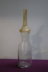 Genuine Shell Embossed Bottle With Original Shell Top