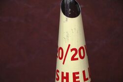 Genuine Shell X 100 Tin Top + Dust Cap + 1quart Bottle