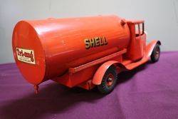 Genuine TriAng Tin Plate Shell Oil Tanker