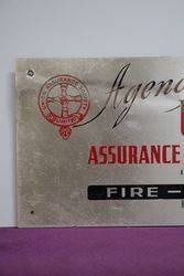 Genuine Union Assurance Aluminum Sign