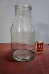 Genuine Vacuum Imperial Quart Oil Bottle
