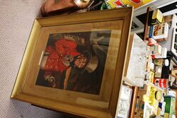 Genuine Vintage Jonnie Walker The Old Master  Framed Print