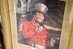 Genuine Vintage Jonnie Walker The Old Master  Framed Print