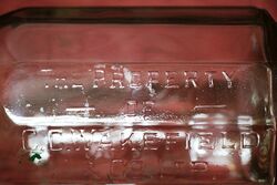 Genuine Wakefield Castrol Embossed 1 quart Oil Bottle