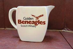 Golden Beneagles Scotch Whiskey Pub Jug