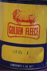 Golden Fleece 1 Lb Grease Tin 