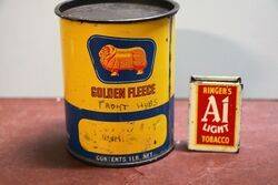 Golden Fleece 1 lb Grease Tin with Contents