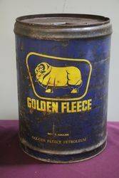 Golden Fleece 5 Gallons Super MS Motor Oil Drum 