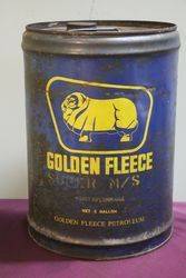 Golden Fleece 5 Gallons Super MS Motor Oil Drum 