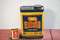 Golden Fleece CinemaScope Gear Oil 1quart Tin.