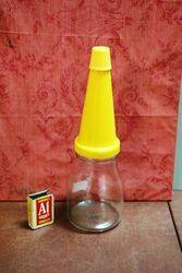 Golden Fleece Duo Plastic Pourer on1pt Oil Bottle