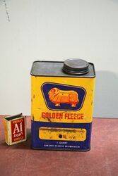 Golden Fleece Duo Seagull Oil 1quart Tin