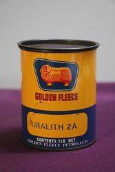 Golden Fleece Duralith 2A 1 lb Grease Tin 