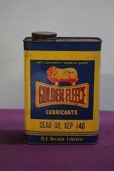 Golden Fleece Gear Oil XEP 140 Quart Motor Oil Tin 