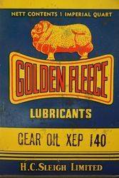 Golden Fleece Gear Oil XEP 140 Quart Motor Oil Tin 