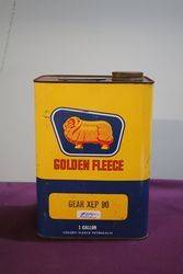Golden Fleece Gear XEP 90 One Gallon Motor Oil Tin  