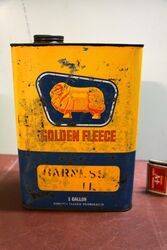 Golden Fleece One Gallon Duo Oil Tin