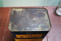 Golden Fleece One Gallon Duo Oil Tin