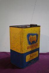 Golden Fleece One Gallon Motor Oil Tin