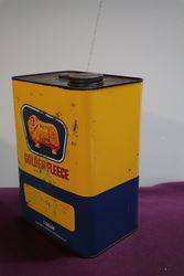 Golden Fleece One Gallon Motor Oil Tin